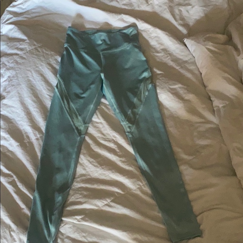 Teal leggings